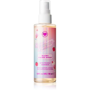 I Heart Revolution Milkshake Strawberry Shimmer spray pentru fixare și strălucire - imagine 2